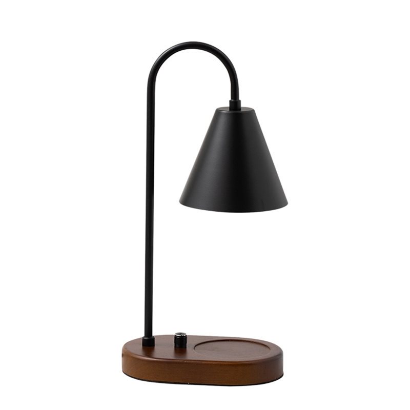 Wax Melter Electric - ABUG-Wood Base Electric Candle Warmer Lamp