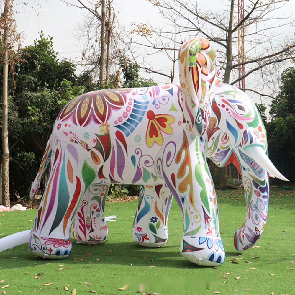 Decor Lighting The Parade - Colorful Giant Elephant With Led Lights