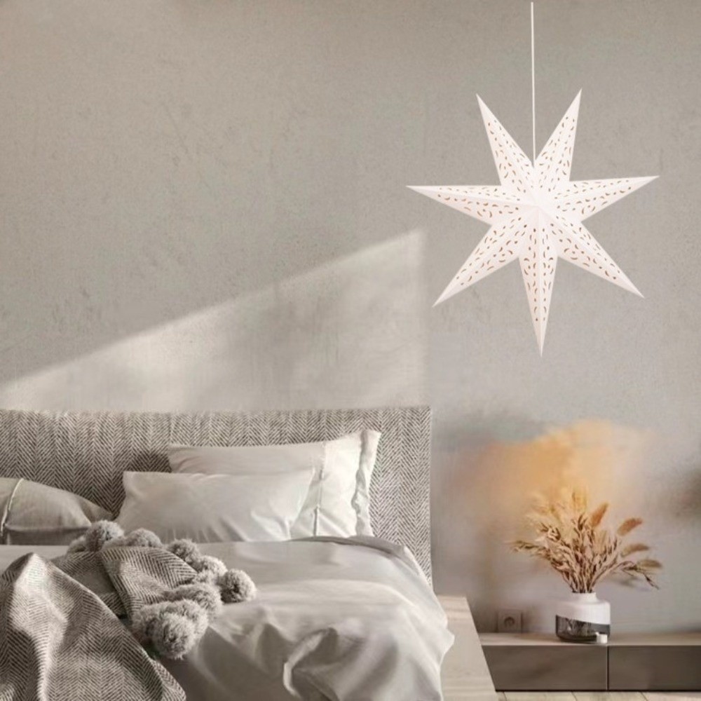Pendant Lighting Christmas Decor - New Year Decor Hollow Out Star