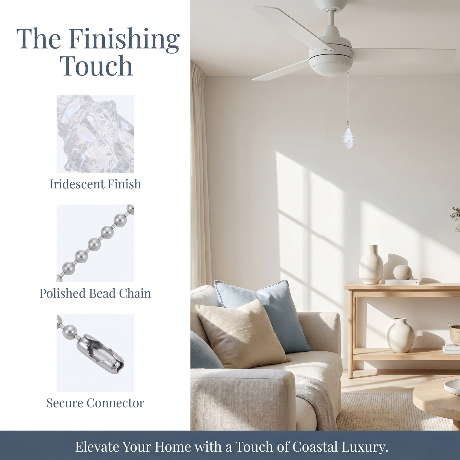 Ceiling Fan Pull Chain 2.5 Inc - đánh giá và giá Decor Lighting Fixtures