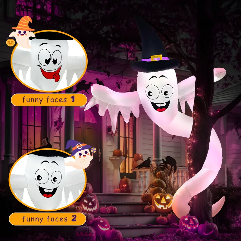 Halloween decorative garden or - đánh giá và giá Lighting Tree Decor