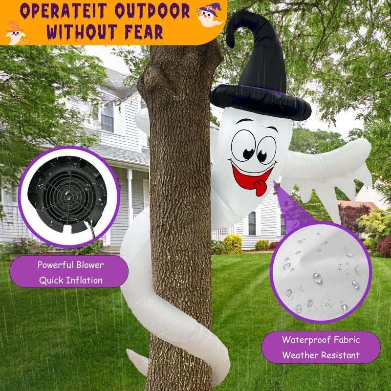 Halloween decorative garden or - đánh giá và giá Lighting Tree Decor