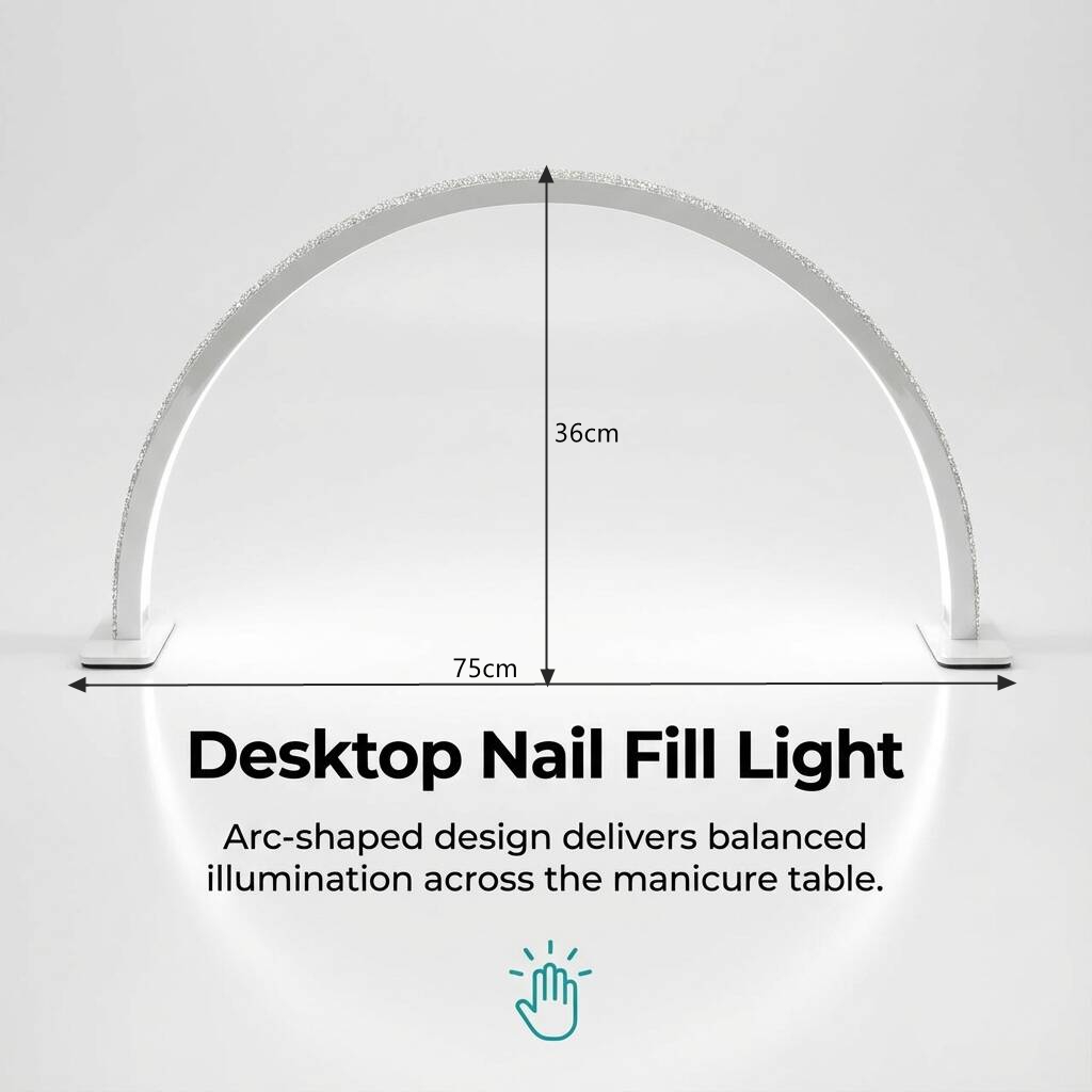 Censroom 30 inch Crystals Arc  - đánh giá và giá Led Moon Lamp