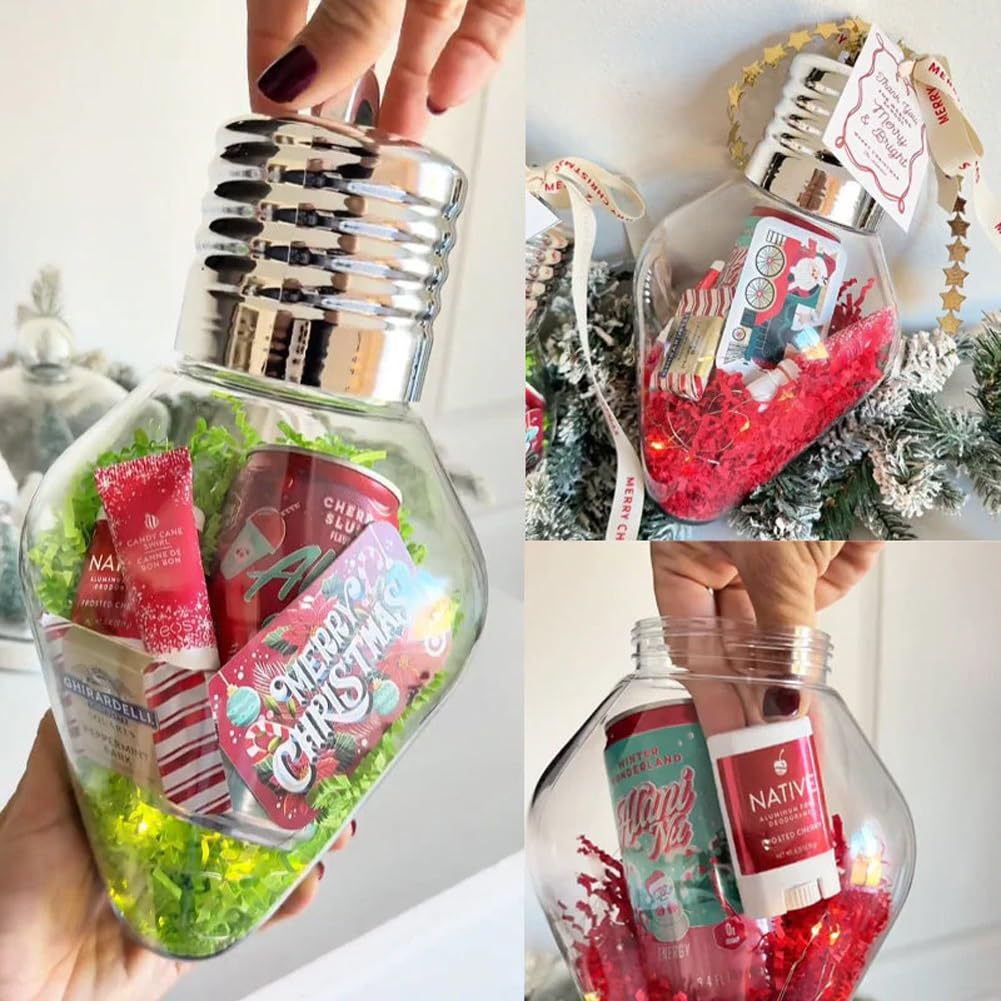 Christmas Bulb Gift Jar Christ - đánh giá và giá Pendant Lighting Christmas Decor