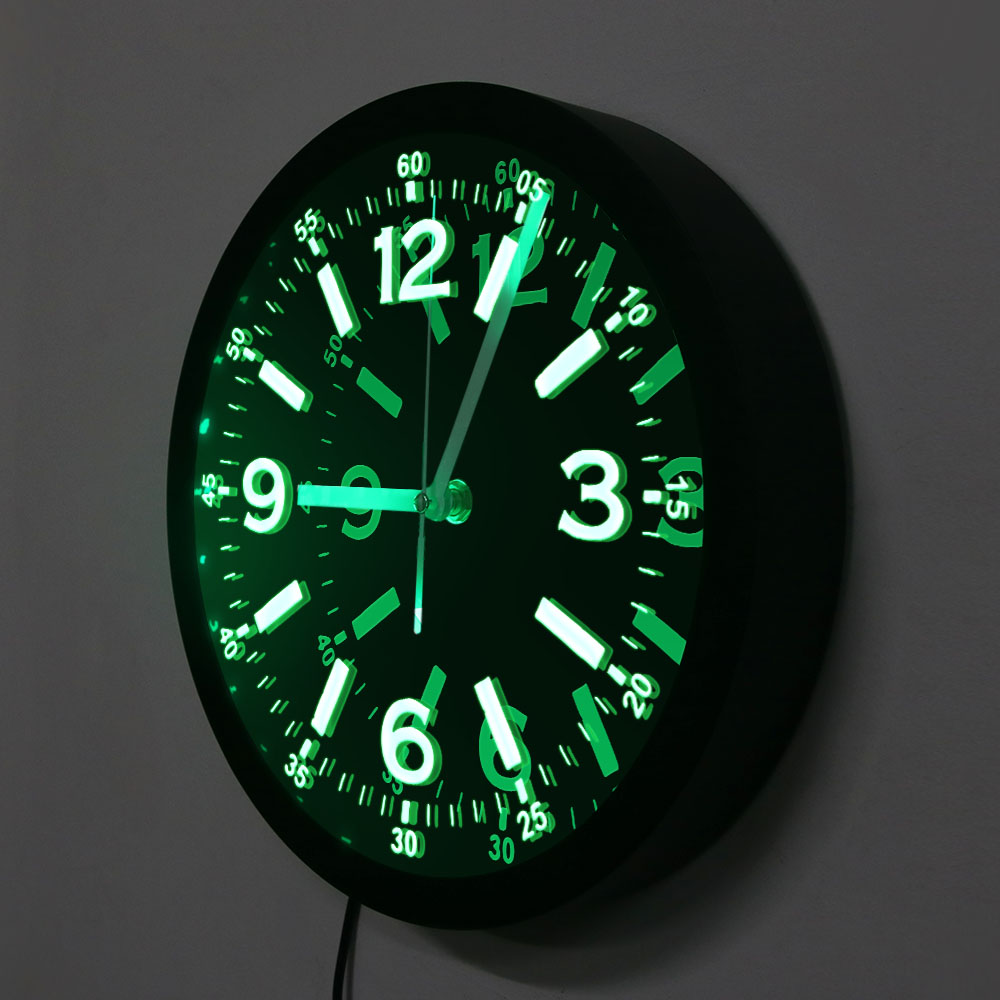 Thiết Kế Hiện Đại LED Đèn Neon - đánh giá và giá Lighting Home Decor Wall Clocks