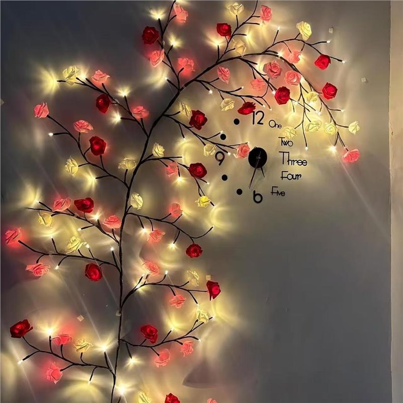 USB DIY Maple Rose Willow Vine - đánh giá và giá Lighting Decor Home