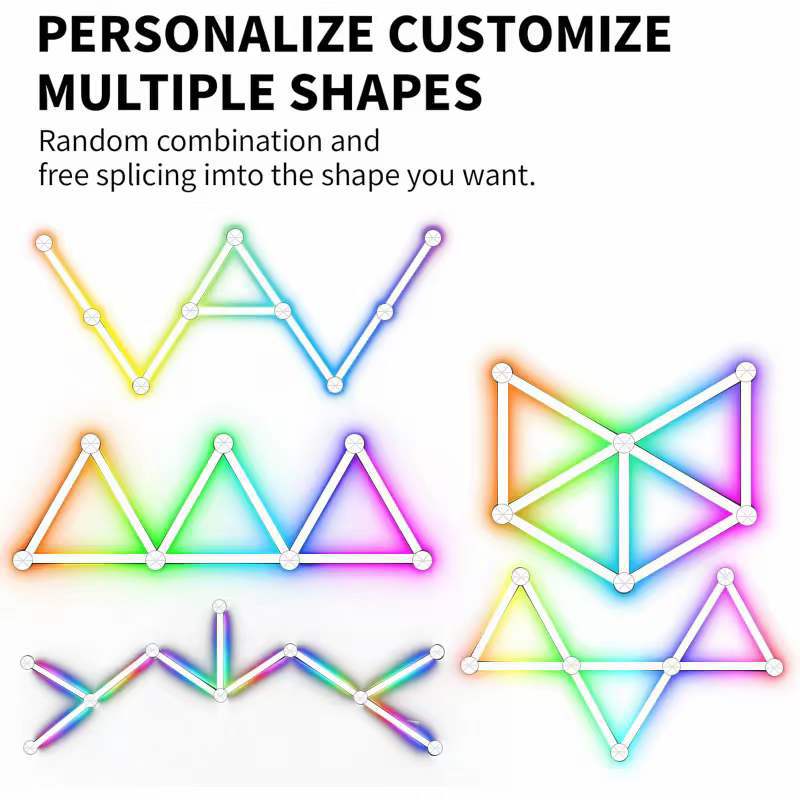 New Free Splicing DIY RGB Colo - đánh giá và giá Foyer Lighting Wall Decor