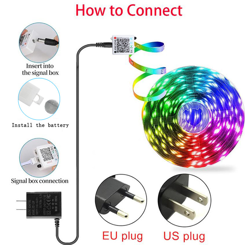 40M/131Ft LED Strip Lights APP - đánh giá và giá Lighting Decor For Living Room