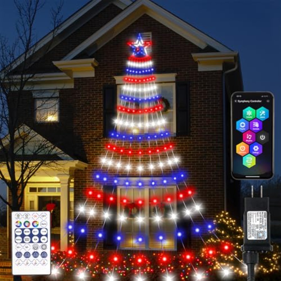 Smart 4th of July Decorations  - đánh giá và giá Lighting Tree Decor