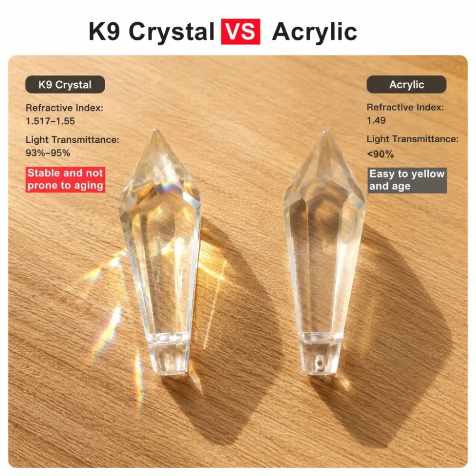 1/5/10PCS K9 High Transparent  - đánh giá và giá Decor Lighting Fixtures