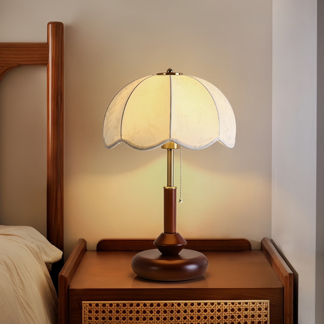 Vintage Scalloped Dome Table L - đánh giá và giá Lighting Decor Home