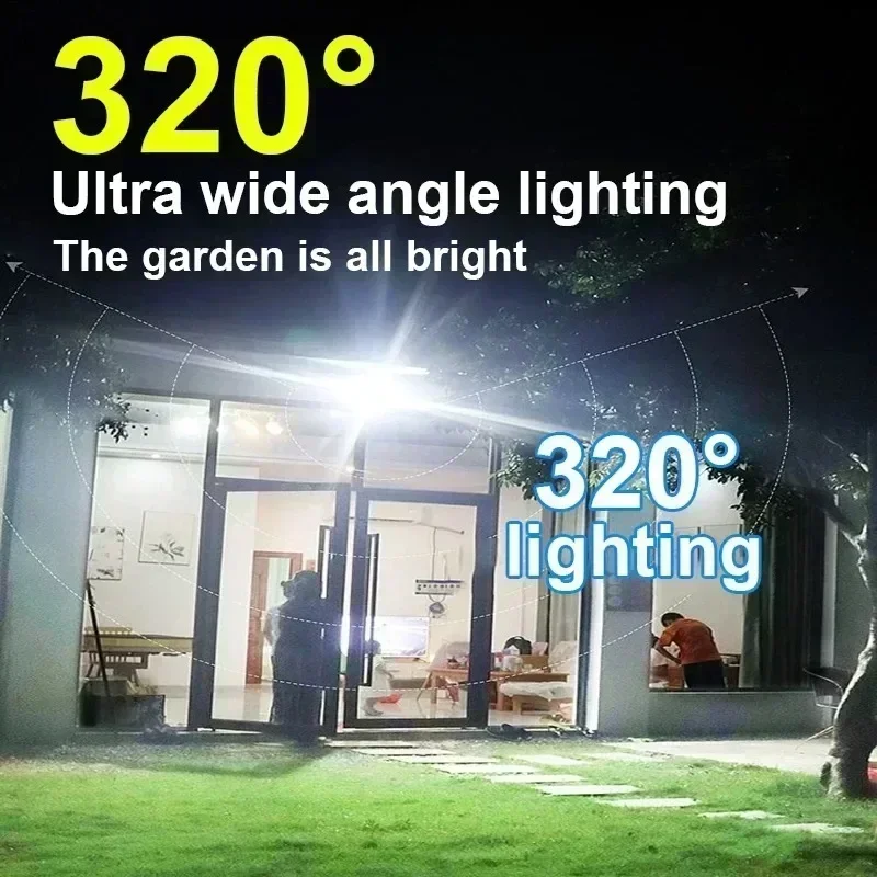 12000LM Powerful Solar Wall La - đánh giá và giá String Light Outdoor