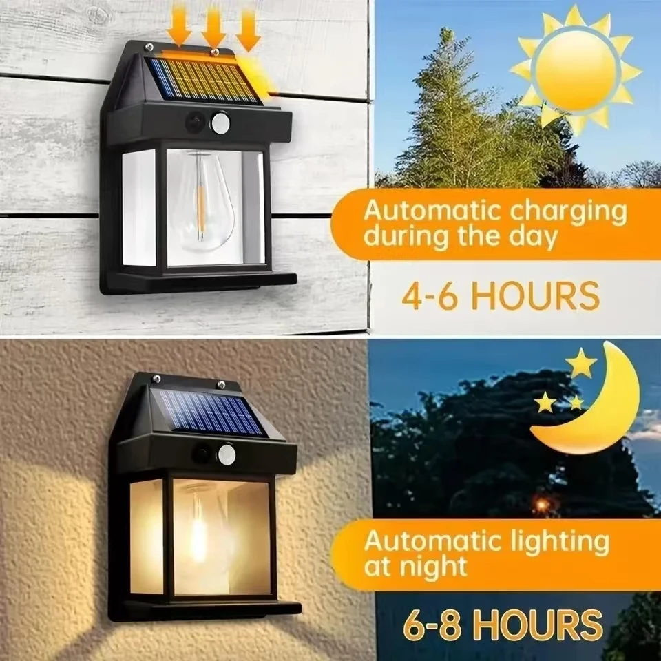 Outdoor Solar Tungsten Wall Li - đánh giá và giá String Light Outdoor
