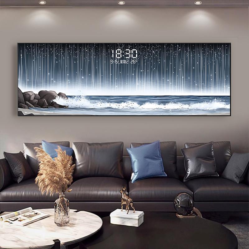 Temperature Date Wall Clock Lu - đánh giá và giá Lighting Home Decor Wall Clocks