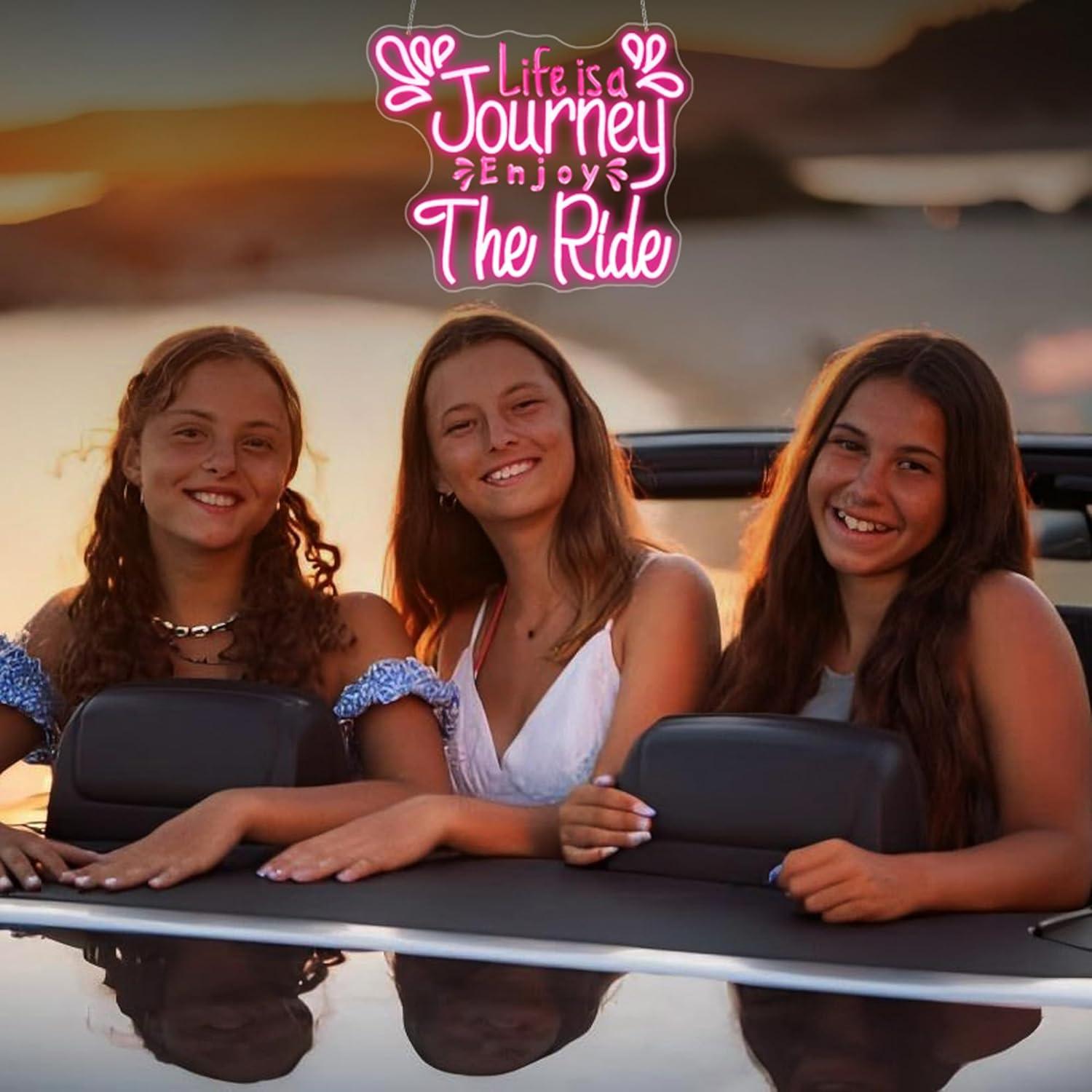 Journey The Ride Neon Sign USB - đánh giá và giá Led Lighting Wall Decor
