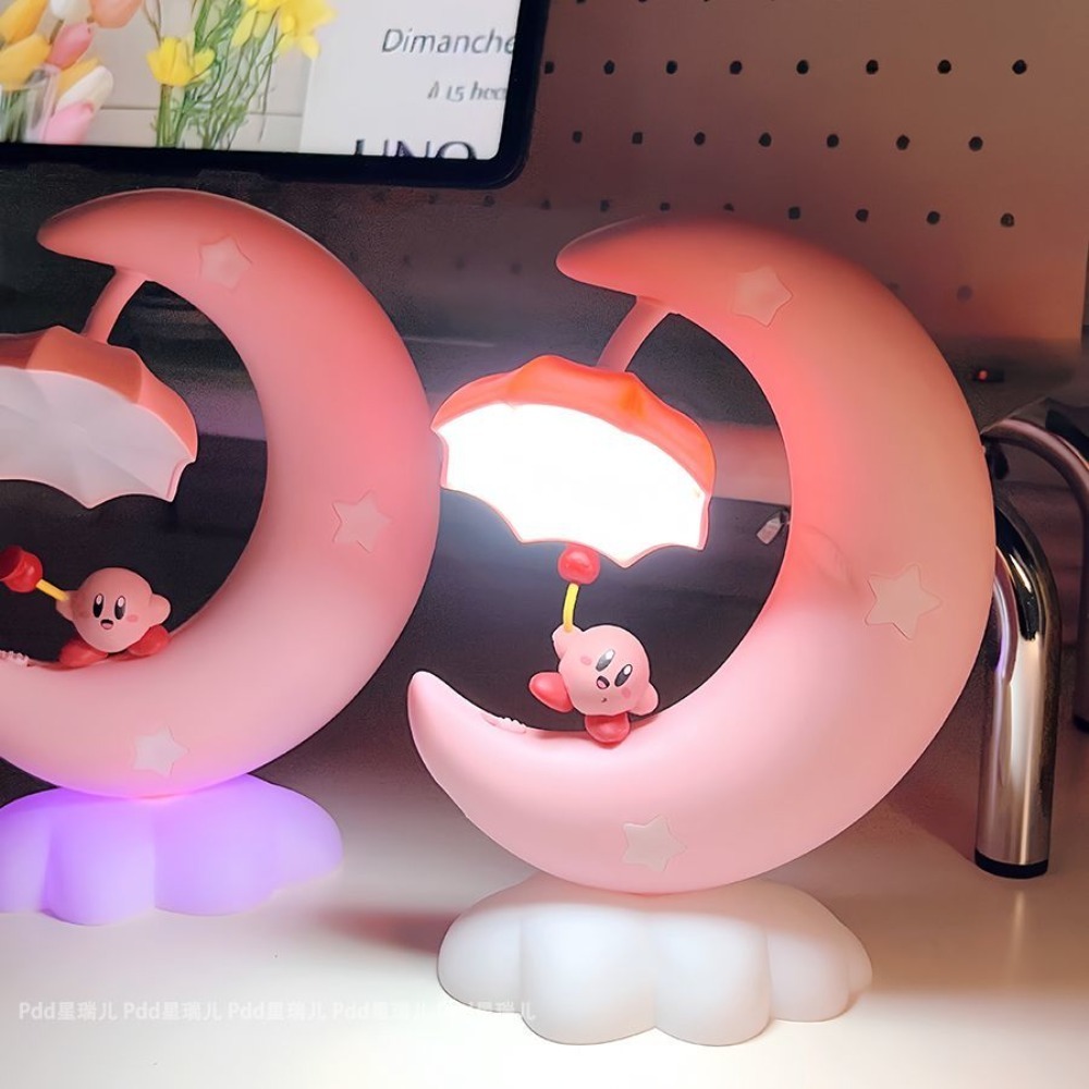 Cute Kirby Moon Night Light, K - đánh giá và giá Led Moon Lamp