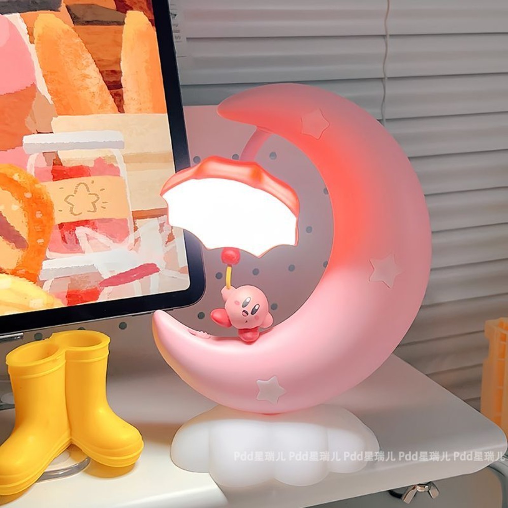 Cute Kirby Moon Night Light, K - đánh giá và giá Led Moon Lamp