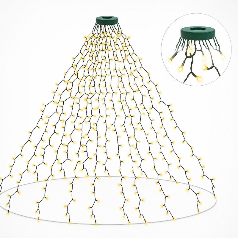 Waterproof USB LED String Ligh - đánh giá và giá Lighting Tree Decor
