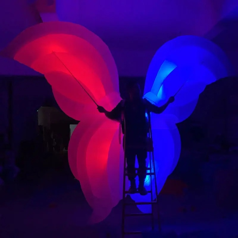 Fancy White Inflatable Flower  - đánh giá và giá Decor Lighting The Parade