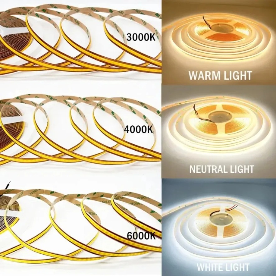 0.5-10M High Density 8MM COB L - đánh giá và giá Decor Lighting Hours