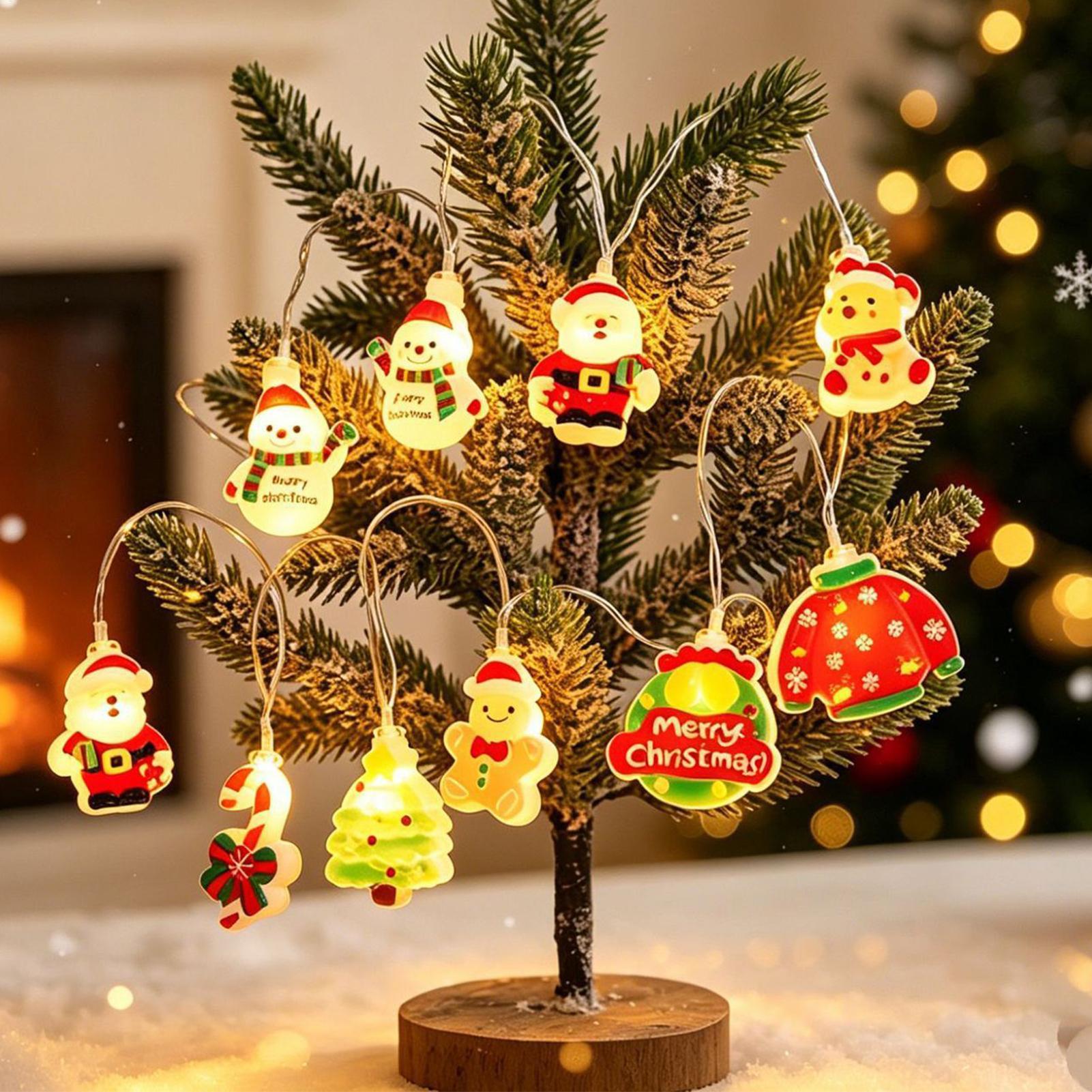 Christmas String Lights Decora - đánh giá và giá Lighting Tree Decor