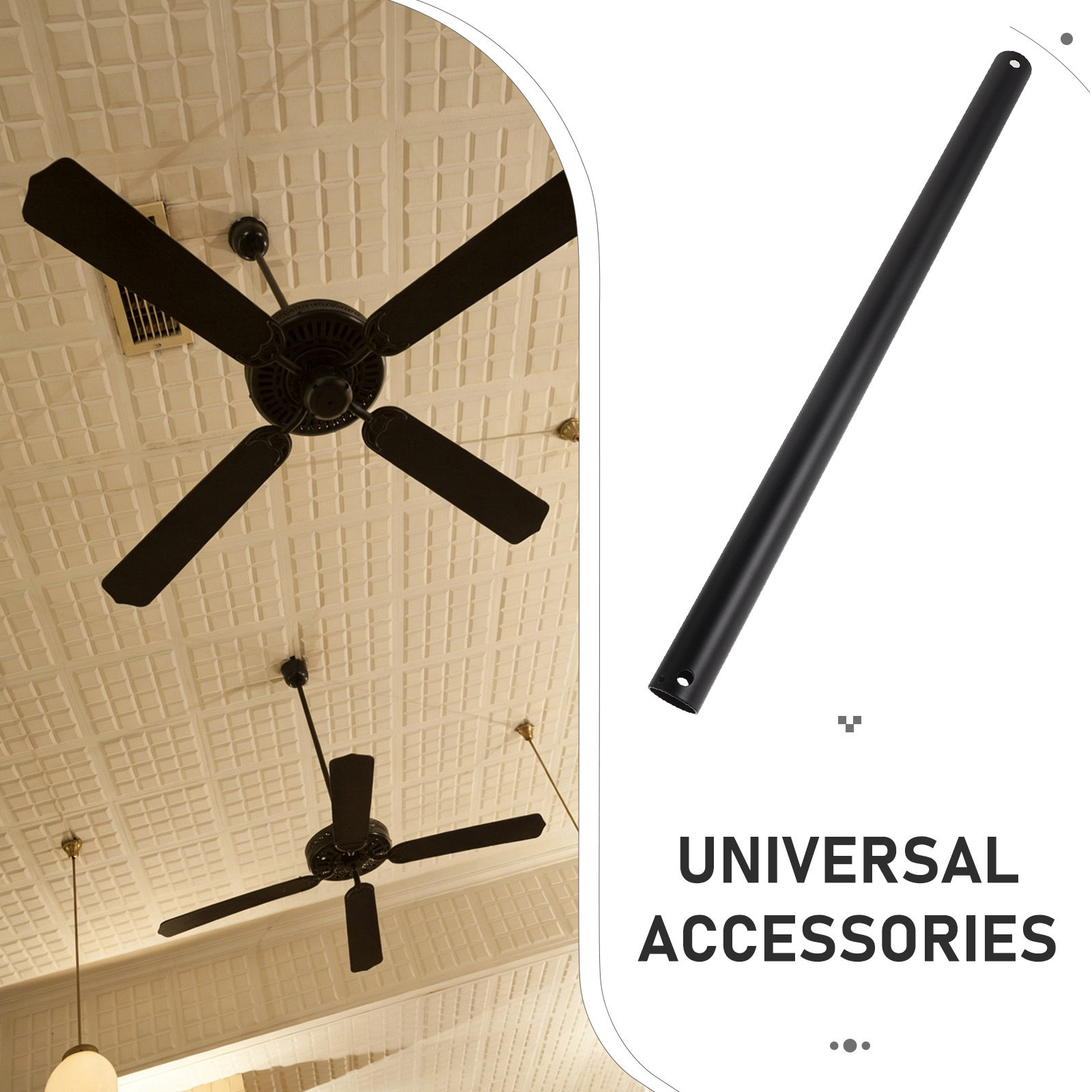 18 Inch Ceiling Fan Downrod No - đánh giá và giá Decor Lighting Fixtures