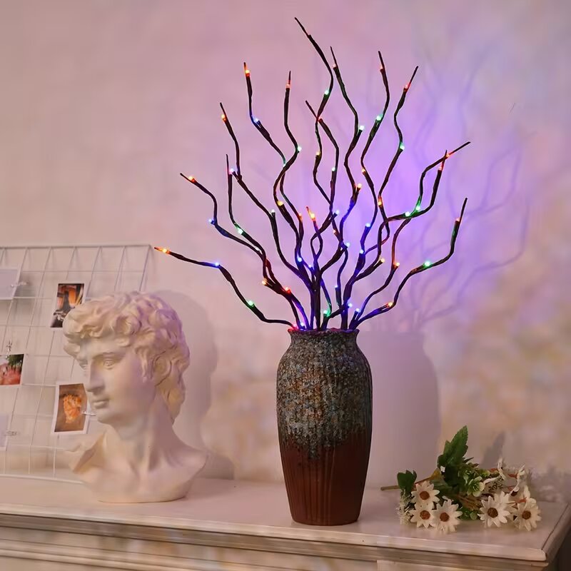1/2PC 20LED Cherry Blossom Tre - đánh giá và giá Lighting Decor Home