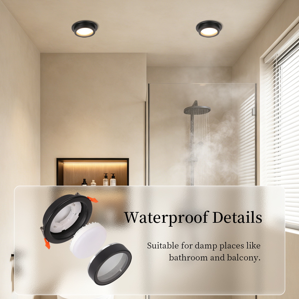 Spotlight GX53 Round LED Reces - đánh giá và giá Decor Lighting Fixtures