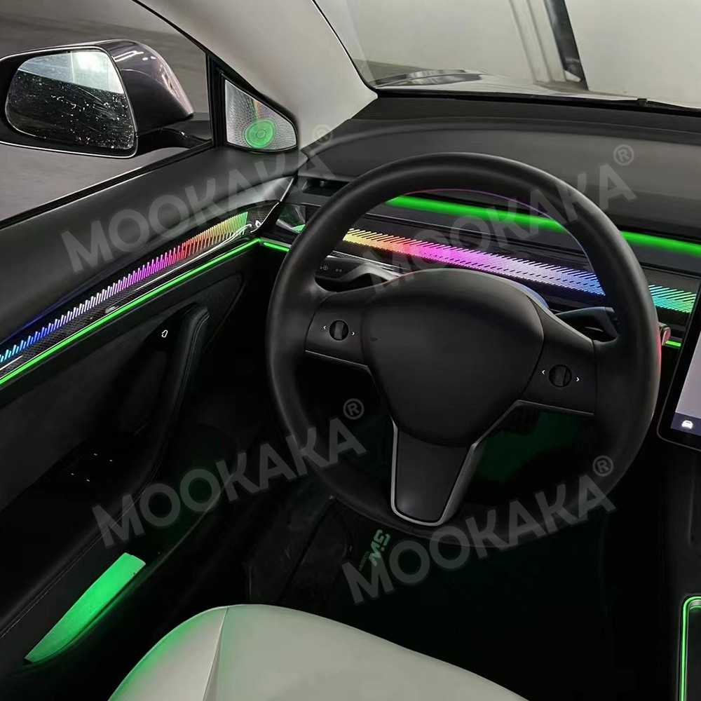 For Tesla Model 3 Y Car Ambien - đánh giá và giá Decor Lighting India