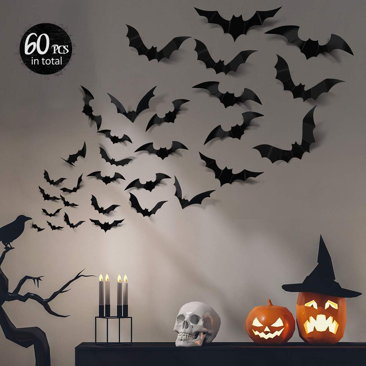 Generic 3D Bat Wall Sticker Pu - đánh giá và giá Lighting Home Decor Products
