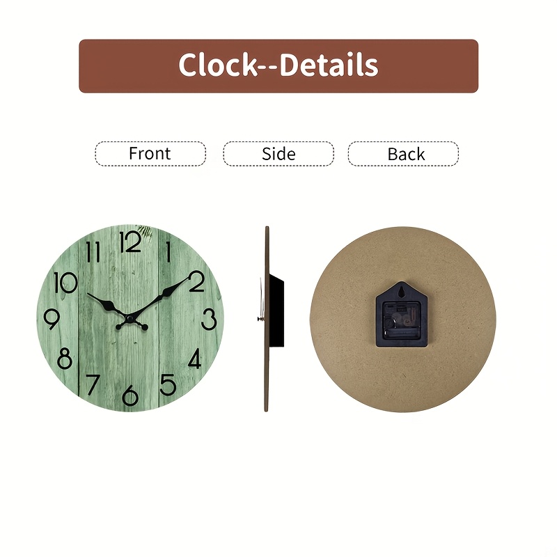 A Round Wall Clock with Light  - đánh giá và giá Lighting Home Decor Wall Clocks