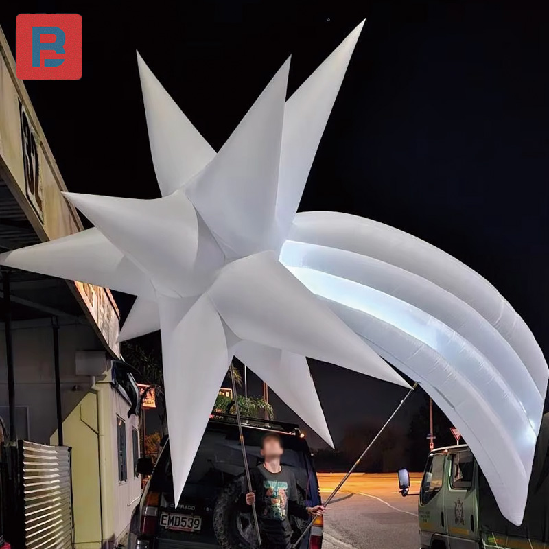 Inflatable stars, Christmas pa - đánh giá và giá Decor Lighting The Parade