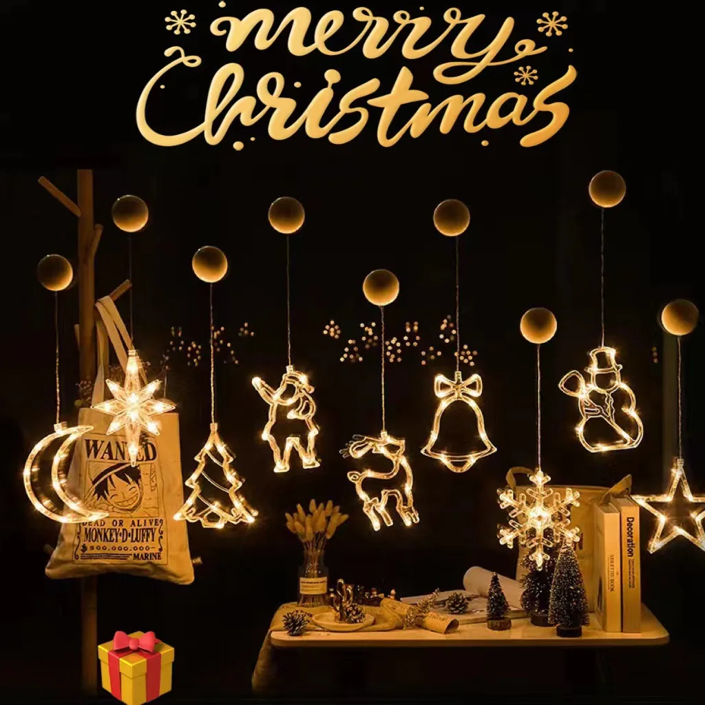 1-20PCS LED Christmas Suction  - đánh giá và giá Lighting Tree Decor