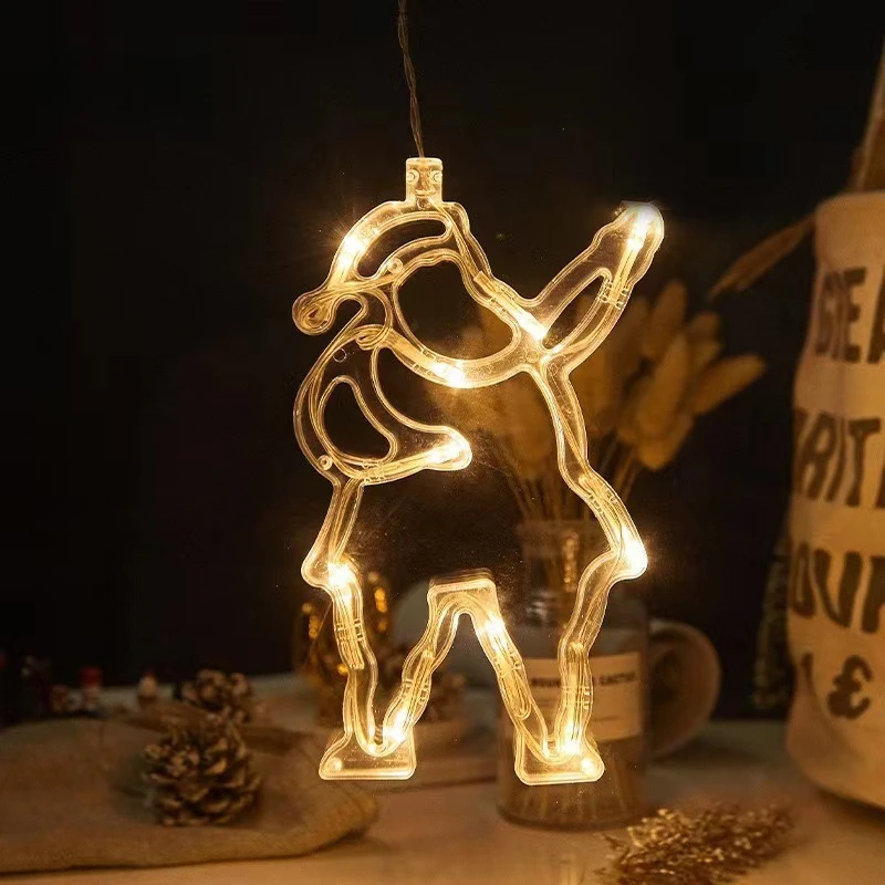 1-20PCS LED Christmas Suction  - đánh giá và giá Lighting Tree Decor