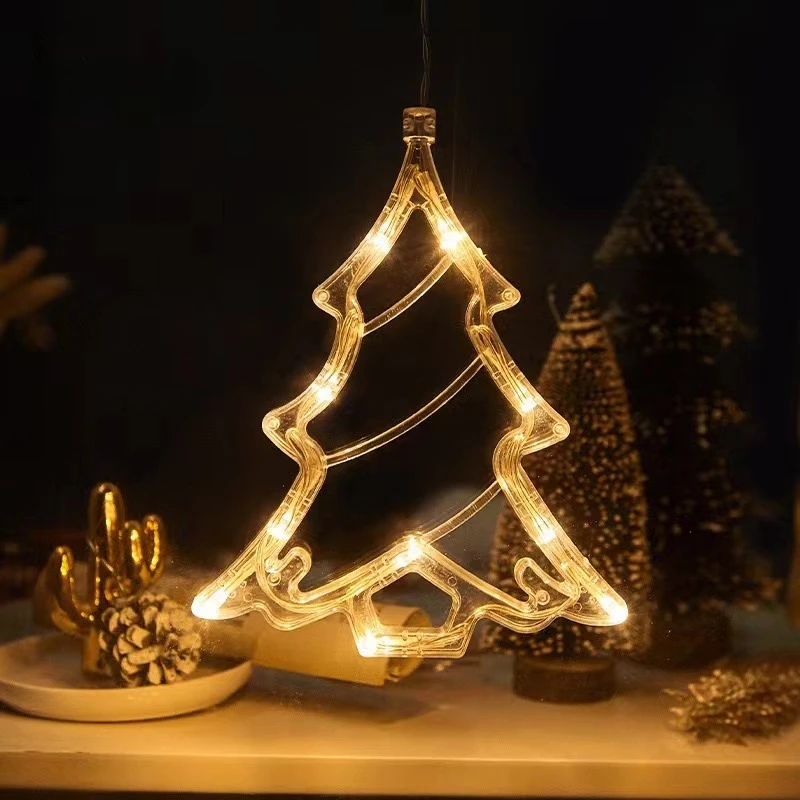 1-20PCS LED Christmas Suction  - đánh giá và giá Lighting Tree Decor