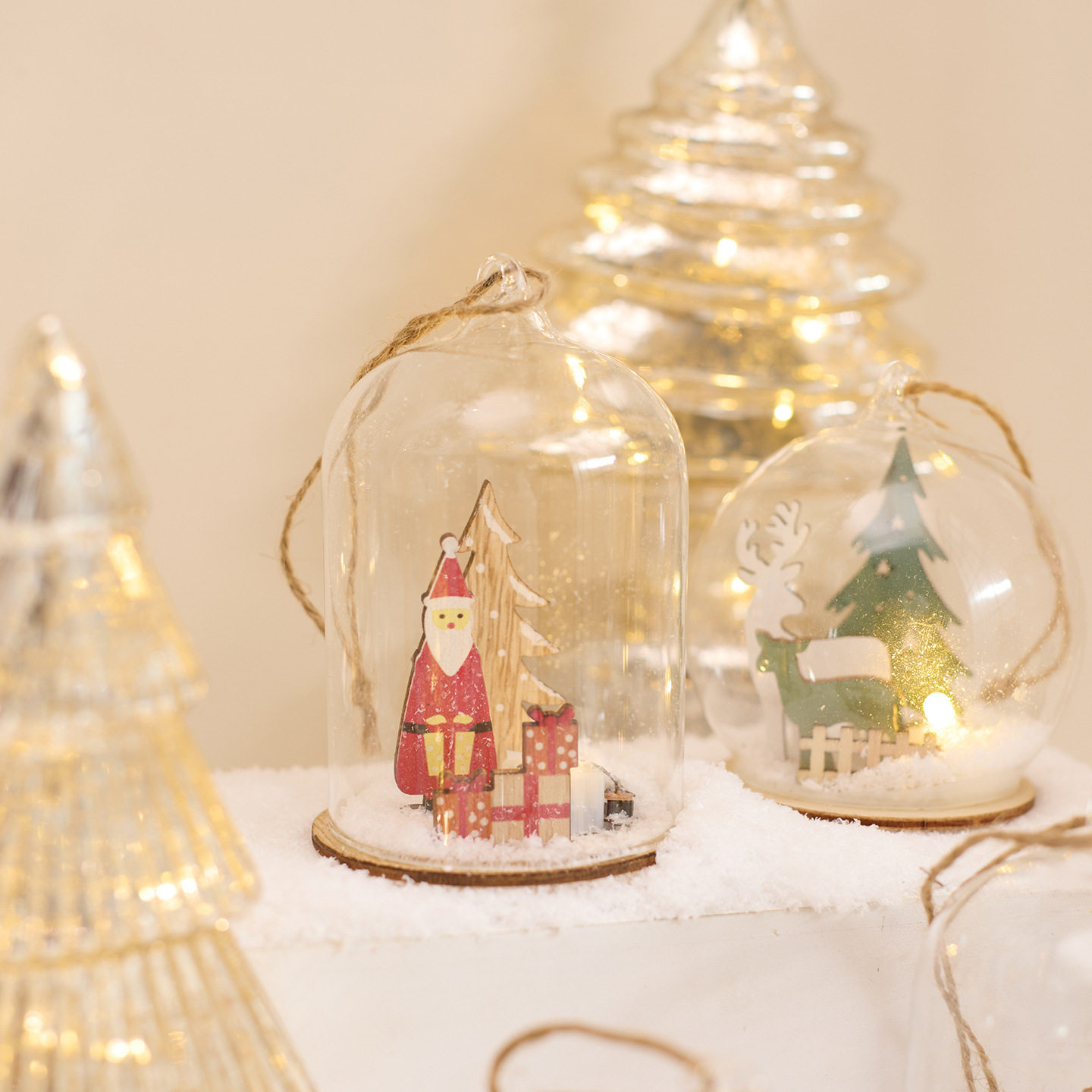 Cross border glass night light - đánh giá và giá Pendant Lighting Christmas Decor