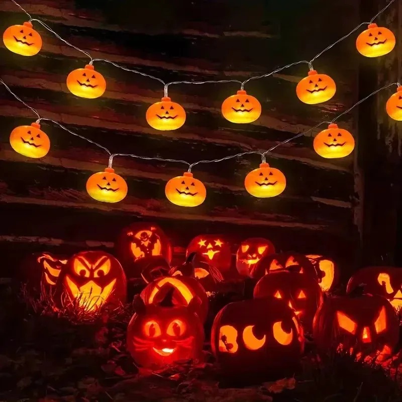 Pumpkin Halloween String Light - đánh giá và giá String Light Outdoor