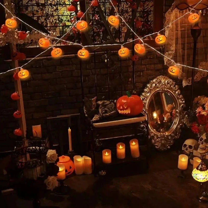 Pumpkin Halloween String Light - đánh giá và giá String Light Outdoor