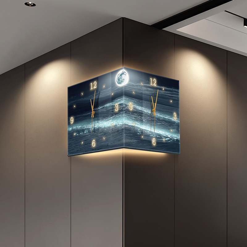 Led Digital Wall Clocks Luxury - đánh giá và giá Lighting Home Decor Wall Clocks