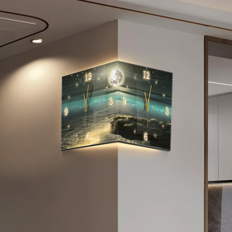 Led Digital Wall Clocks Luxury - đánh giá và giá Lighting Home Decor Wall Clocks